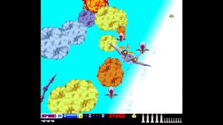 After Burner II  TurboGrafx16 Gameplay [upl. by Christyna242]