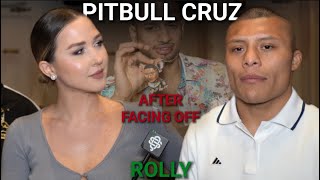 ISAAC “PITBULL” CRUZ IMMEDIATELY AFTER FACING OFF ROLLY REVEALS WHAT WAS SAID FACE TO FACE [upl. by Artemisia]