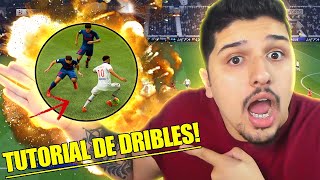 OS 3 MELHORES DRIBLES DO FIFA 21 TUTORIAL SIMPLES DE APRENDER FIFA 21 TUTORIAL [upl. by Aicinat]