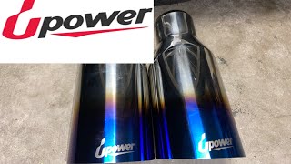 UPOWER exhaust tips [upl. by Enyawed]