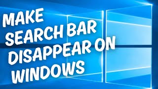 How to Make the Search Bar DISAPPEAR 2025  How to HIDE the Search Bar [upl. by Amzaj333]