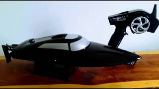 Volantex SR48 3s Brushless Boat First Run [upl. by Lrat999]