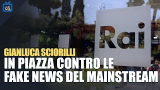 Gianluca Sciorilli quotLa nostra è una piazza gandhiana stanca della manipolazione mediaticaquot [upl. by Yelra]