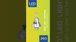 Direct plugin LED car headlight exterior assembly ledheadlightled360miniledheadlight 360led [upl. by Arikihs302]