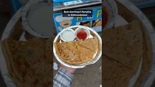 Amritsari Paratha in Ahmedabad ahmedabad paratha streetfood ahmedabadstreetfood [upl. by Pega]