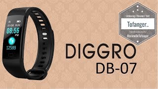 Diggro DB07 Un bracelet connecté au TOP [upl. by Eneri]