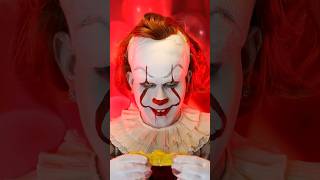 Pennywise halloween makeup itacoisa pennywise [upl. by Horsey]