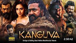 Kanguva 2024 Full Movie Hindi Dubbed Latest South Review  Suriya New Movie  Box Office Collection [upl. by Anahsed157]