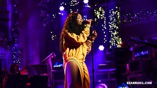 SZA — Love Galore Live On SNL [upl. by Enitsahc]