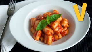 Gnocchi with Tomato Sauce [upl. by Dajma]