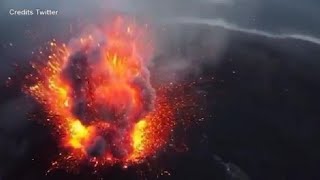 Guatemala la spettacolare eruzione del vulcano Fuego [upl. by Yetta]