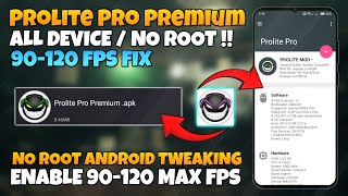 HOW TO UNLOCK 90 FPS OVERCLOCK GAMING BOOSTER PROLITE PRO FOR GAMING FESTURES 100 WORK NO ROOT [upl. by Publea]