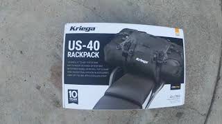 Kriega US40 Rackpack Quick Overview [upl. by Grani]