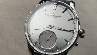 Moritz Grossmann Atum Pure Stainless Steel MG000502 Moritz Grossman Watch Review [upl. by Lrig707]