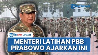 Seusai Olahraga amp Latihan PBB di Akmil Magelang Prabowo Ajarkan Menteri Kabinet soal Kedisiplinan [upl. by Eceinart59]