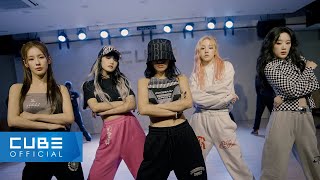 여자아이들GIDLE  MY BAG Choreography Practice Video [upl. by Iraam]