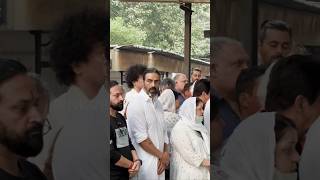 SHATTERED Arjun Rampal Attends Rohit Bals Last Rites 💔  shorts bollywood fashion [upl. by Farlay]