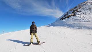 Snowboarding Flumserberg Switzerland 2021 GoPro [upl. by Notserk]