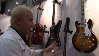 NAMM 2014  Epiphone Guitars [upl. by Llyrpa607]