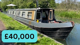 For Sale 60FT Narrow Boat Hancock and Lane [upl. by Thetes]