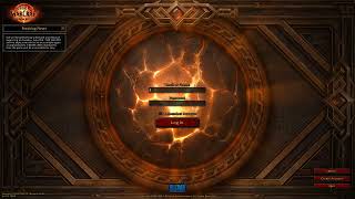 The War Within PreExpansion Patch 110 Login Screen in World of Warcraft [upl. by Toy548]