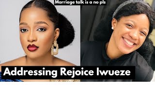 Rejoice Iwueze giving marriage Advice when her marriage is not up to 2 Years Nawa oo [upl. by Kathlene743]