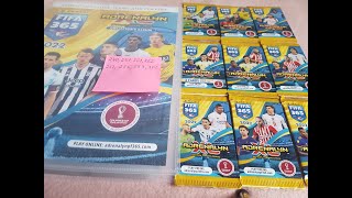 PANINI FIFA 365 2022  OTWIERAM LUŹNE SASZETKI  TRAFIAM KARTY BRAKUJĄCE DO ALBUMU  ILE BRAKUJE [upl. by Adnohr539]