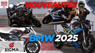 BMW S1000 RR  M1000RR Nouveautés BMW Milan 2024 [upl. by Dorena546]