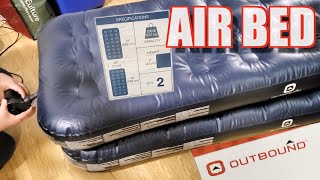 OUTBOUND SINGLE AIR BEDS inflate and deflate 500 lb capacity for camping or company  COLEMAN AP [upl. by Priebe]