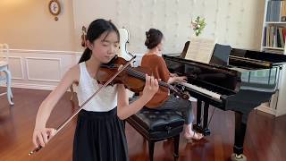 Anna Lee 12 Kabalevsky  Violin Concerto in C major Op48 [upl. by Angelico]