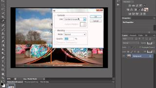 Adobe Photoshop CS6 ContentAware Fill Tutorial [upl. by Avevoneg]