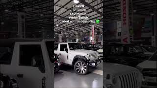 Thar 4x4 manual thar 4x2 white full modified car❤️tharmodified bhandaricarbazar ghaintvideos [upl. by Philippe]