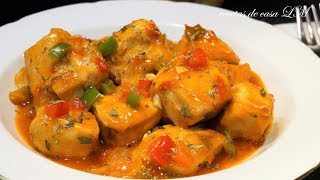 POLLO GUISADO RECETA FÁCIL Y RÁPIDA [upl. by Edison]