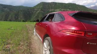 2017 Jaguar FPace AWD offroad test drive in Aspen [upl. by Lorenza]