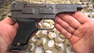 Japanese Type 94 Nambu 8mm Service Pistol Overview  Texas Gun Blog [upl. by Rehm495]