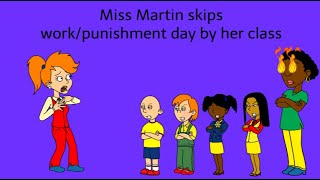 Miss Martin skips workpunishment day by her class [upl. by Hisbe]