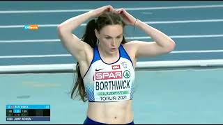 Emily Borthwick  High Jump Championships 2023 [upl. by Nils]