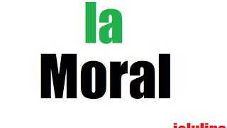 ¿Qué es la Moral  origen y definición [upl. by Parthena]