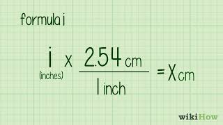 How to Convert Inches to Centimeters [upl. by Kosel]