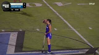 Field Hockey Highlights from 10 win vs No 4 Southern New Hampshire Oct 23 2024 [upl. by Yclehc]