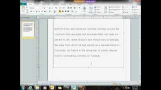 How to adjust line spacing in Microsoft Publisher 2010 [upl. by Yeknarf31]