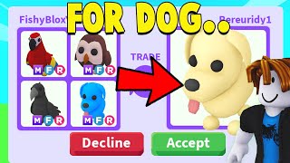 Trading All My Legendary Pets Until I Get Traded a Dog [upl. by Deragon]