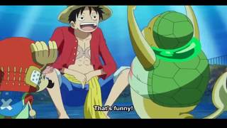 Luffy meets Kung Fu Dugong again  ENG Sub [upl. by Notnil]