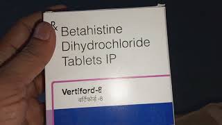 Betahistine dihydrochloride tablet uses in hindi  vertiford 8 syrup uses in hindi [upl. by Anairotciv359]