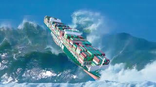 Why MONSTER WAVES Can’t Sink Large Ships During Storms [upl. by Ailido]