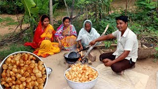 Golgappa Recipe  Pani Puri Recipe  How To Make Village Style Fuchka at Home [upl. by Meaghan]