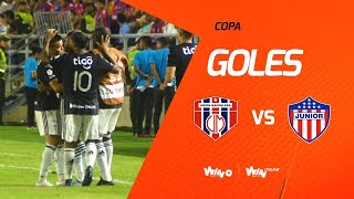 Unión Magdalena vs Junior 01 Copa BetPlay 2022  Semifinales Vuelta [upl. by Aihsenet]