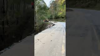 McDowell County 221north Linville road washed out [upl. by Randolph220]