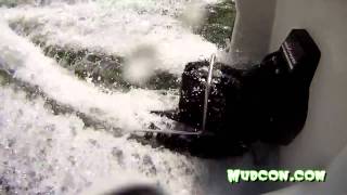 Simrek Mercruiser Drive Shower GoPro Hero HD w Chaparral Sunesta 232 [upl. by Irak]