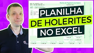 Holerite Recibo de Salário em Excel [upl. by Tessie86]